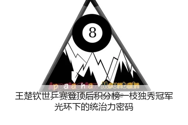 王楚钦世乒赛登顶后积分榜一枝独秀冠军光环下的统治力密码